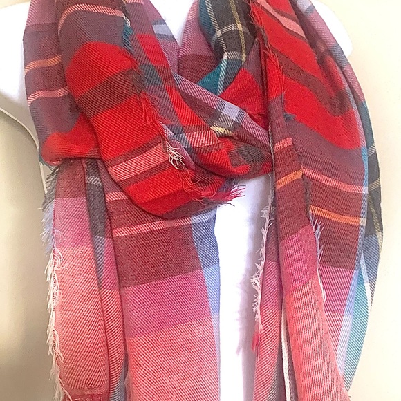 Plaid Soft American Eagle Scarf - Picture 11 of 13